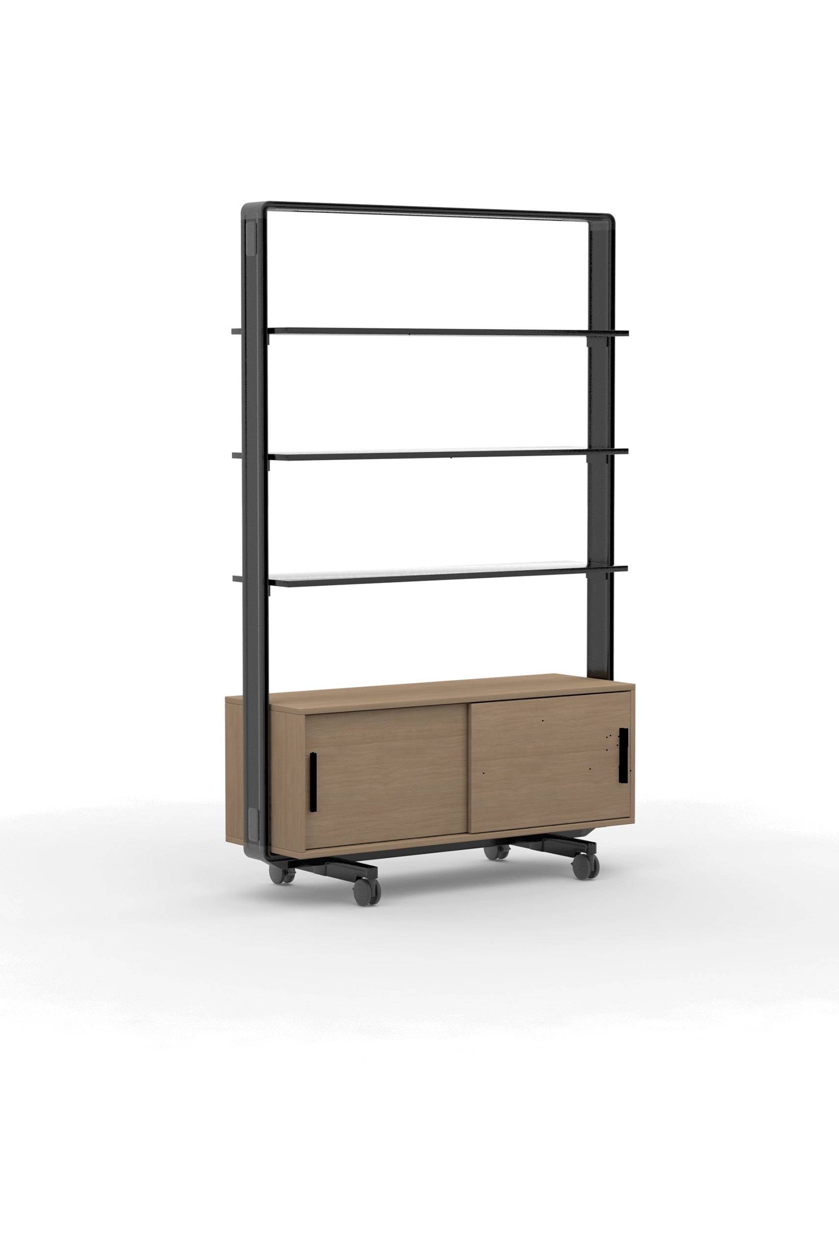 AW2012SH3SL / Shelf Unit with Sliding Door Unit