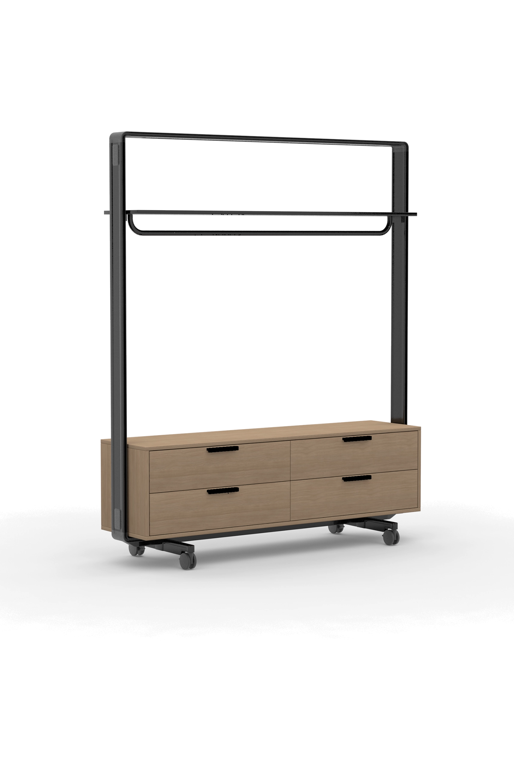 AW2016CHDW4 / Coat Hangar with Drawer Storage Unit