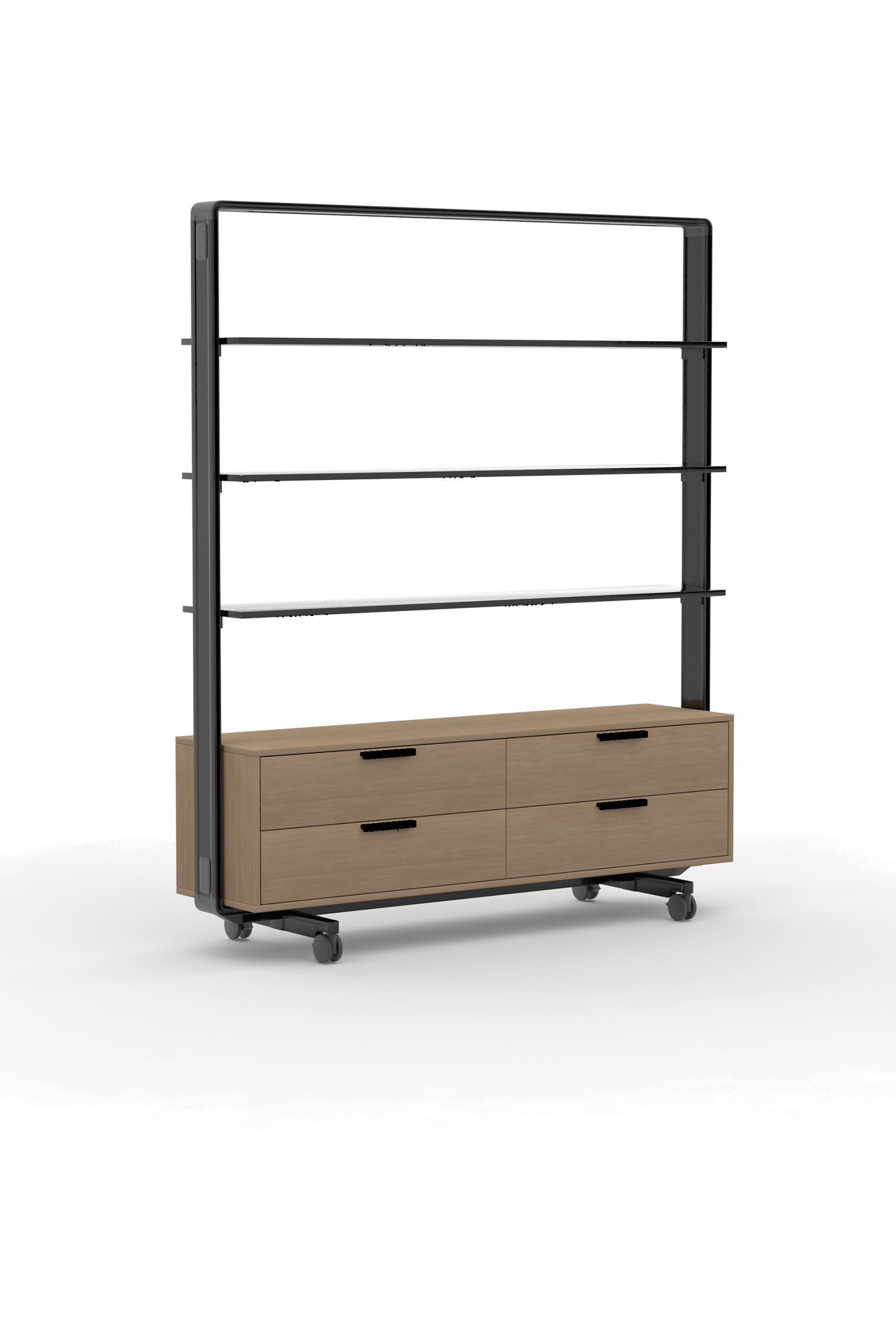 AW2016SH3DW4 / Shelf Unit with Drawer Storage Unit