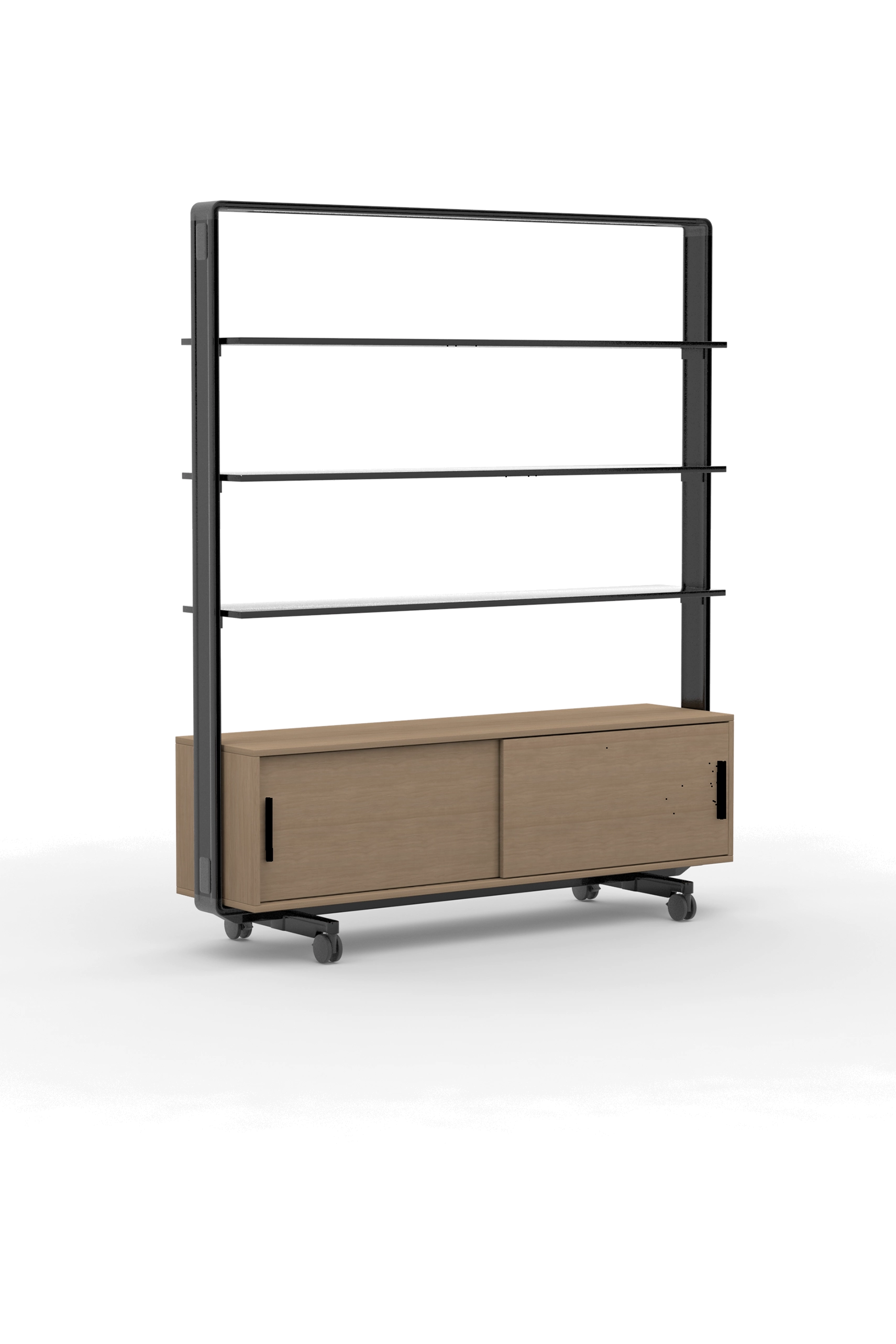 AW2016SH3SL / Shelf Unit with Sliding Door Unit