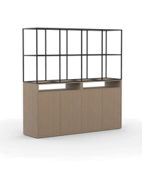 Frame on Cubby Storage / CRT2H4BCS-KD