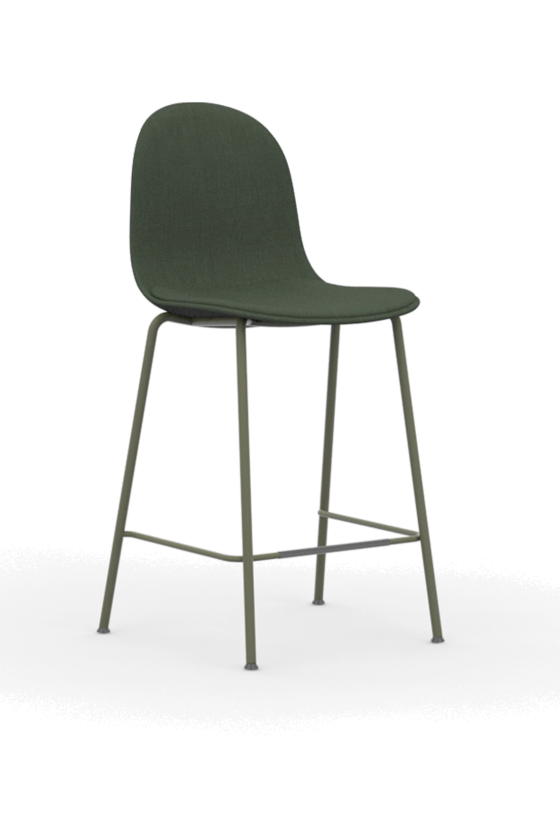 KIN606U3CH / High Back Counter Height Stool